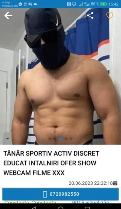 Tanar Activ sportiv fac si show webcam