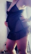 Blonda Graviduta sexi - imagine 1