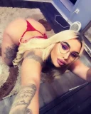 Blonda tatuata,cu piercing in zona intima!!Ofer si show web,dar si masaj erotic! - imagine 1