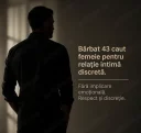 43 ani, discret, caut companie feminină fără obligații - imagine 1