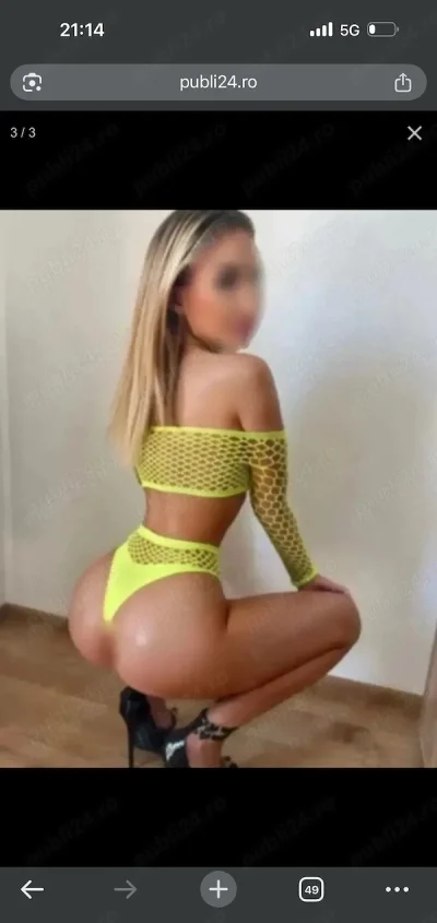 Nouă în orașul tău!!Blonda sexy total!!
